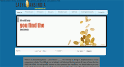 Desktop Screenshot of easyloansindia.com